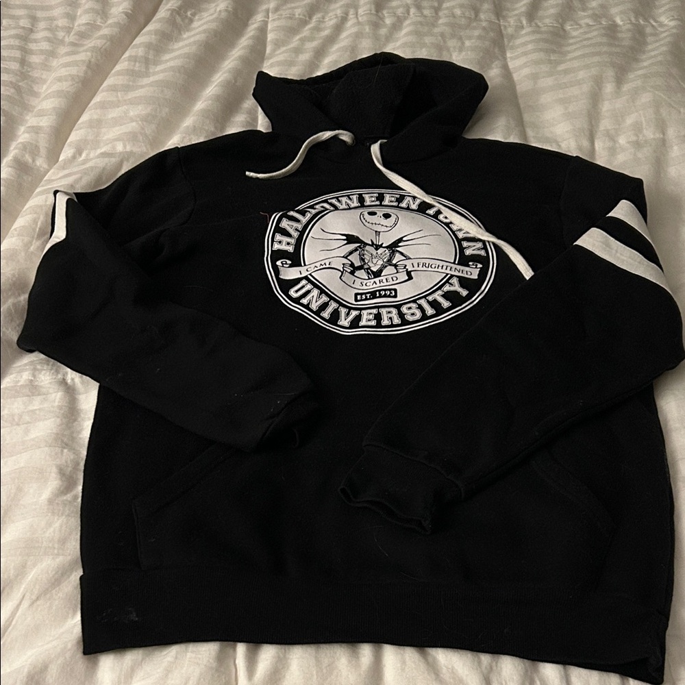 Disney Jack Skellington Halloween Town University Hoodie
